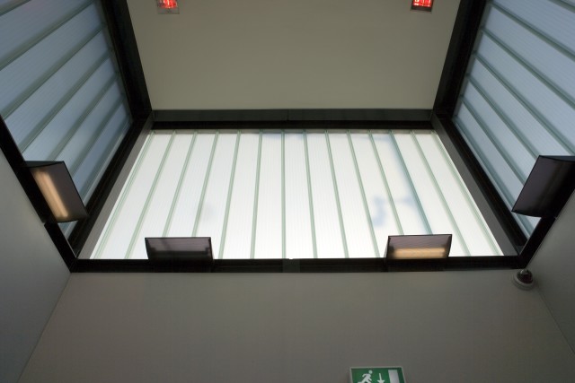 Internal ceiling view