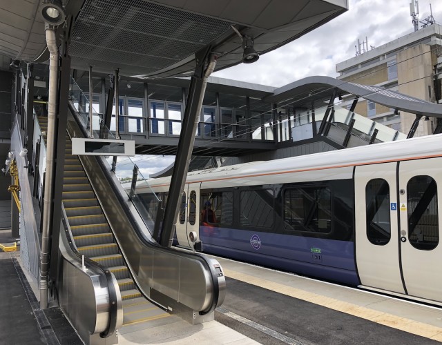 Image of Abbey Wood Station nears completion