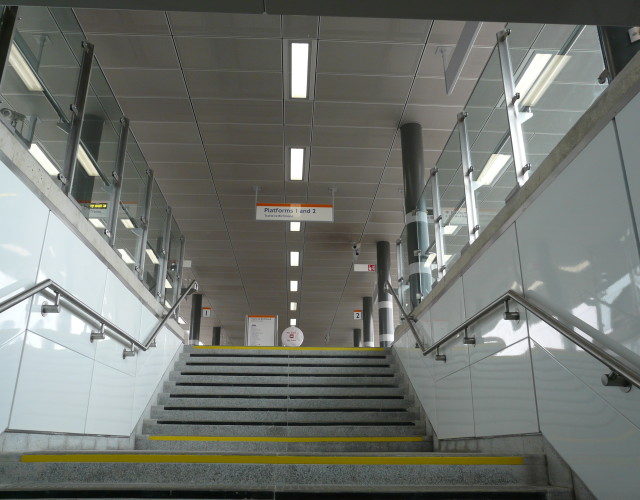 Image of Platforms, ancillary infrastructure, underpasses and extensions to the existing railway station to create a new transport interchange and connections to the adjacent Olympic Park