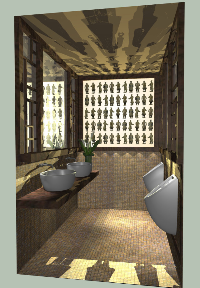 Gentlemen's washroom